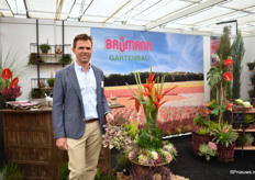 Jürgen Baumann van Baumann Gartenbau, een heide- en winterheide kweker in Kevelear.